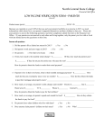 Low Income Worksheet Parent