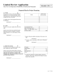Schedule LRA 3 Proposed Plan for Project Financing (DOC, 91KB)