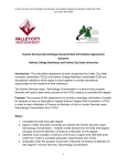 Human Services Gerontology Concentration--Dakota College Bottineau to VCSU