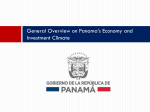 General Overview on Panama’s Economy and Investment Climate