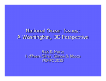 National Ocean Issues: A Washington, DC Perspective (Marks, Rick E.)