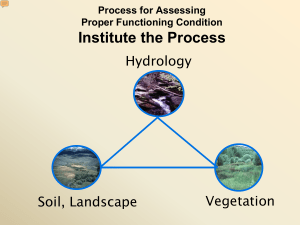 Instituting the PFC Process