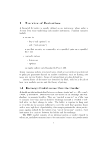 derivatives