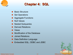 SQL Slides