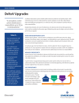 DeltaV Upgrade Service Point Solution Brief