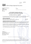 FH Series Lloyd Type Approval (Marine Design Appraisal Document)