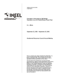 Mines, G.L., 2002, Evaluation of the Impact of Off-Design Operation on an Air-Cooled Binary Power Plant, INEEL/CON-02-00793, INEEL/EXT-02-00815, June 2002.