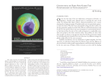 Cornucopia or Zero-Sum Game? The Epistemology of Sustainability