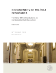 Documentos De PoLÍtIcA econÓmIcA