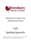 Year 5-6 Spelling Appendix