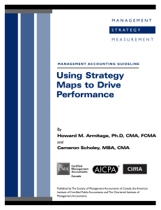 Using Strategy Mapping to Drive Performance