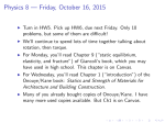 Physics 8 — Friday, October 16, 2015