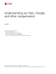 Understanding our fees, charges and other