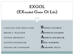 EXGOL: EXtended Game of Life