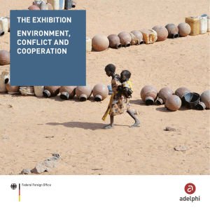 The exhibiTion environmenT, ConfliCT and CooperaTion