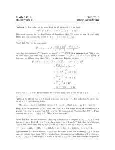 Math 230 E Fall 2013 Homework 5 Drew Armstrong