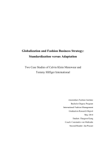 Globalization and Fashion Business Strategy