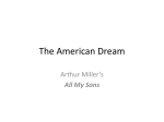 The American Dream - KSU Faculty Member websites