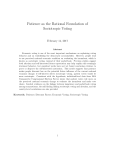 Patience as the Rational Foundation of Sociotropic