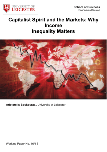 Why Income Inequality Matters