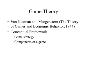 Game Theory