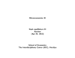 Microeconomics III Nash equilibrium III Auction (Apr 29, 2012