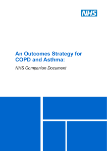 An Outcomes Strategy for COPD and Asthma: NHS Companion