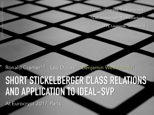 cvp for the stickelberger ideal