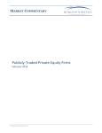 Publicly-Traded Private Equity Firms