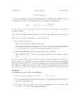 MATH 232 Linear Algebra Spring 2005 Proof by induction Proof by