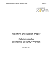 economic Security4Women - Submission to the Tax Discussion Paper
