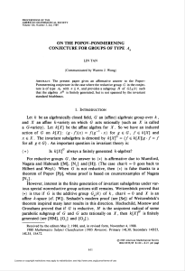 ON THE POPOV-POMMERENING CONJECTURE FOR GROUPS