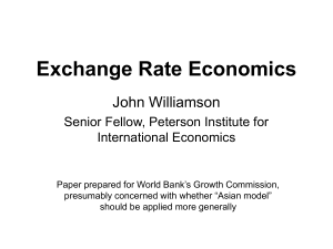 Exchange Rate Economics