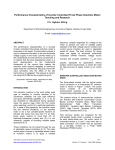 Performance Characteristics of Inverter Controlled Three Phase