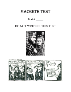 Macbeth Final Test