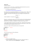 Think Ahead Probability and genes 1 To prepare for the next week