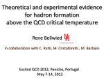 Experimental evidence for color-neutral pre-hadronic