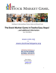 The Stock Market Game in Twelve Easy Steps!