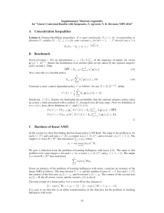 A Concentration Inequalities B Benchmark C