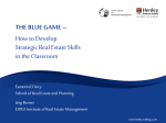 THE BLUE GAME