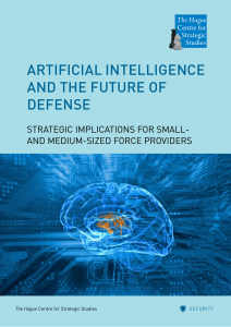 artificial intelligence and the future of defense