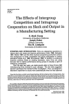 The Effects of Intergroup Competition and Intragroup Cooperation