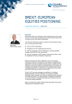 brexit: european equities positioning