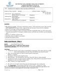 Pancreatitis Nursing Practice Guidelines