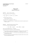 Machine Learning Solutions to Exercise Sheet 2