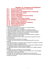 8)Discuss the roles of cofactors and coenzymes in enzyme activity.