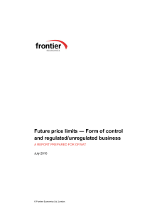 Future price limits ― Form of control and regulated