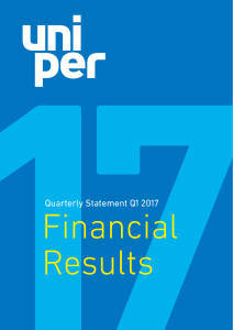 Quarterly Statement Q1 2017 - Investor Relations