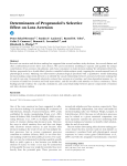 Determinants of Propranolol`s Selective Effect on Loss Aversion