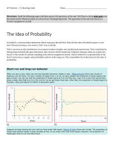 The Idea of Probability